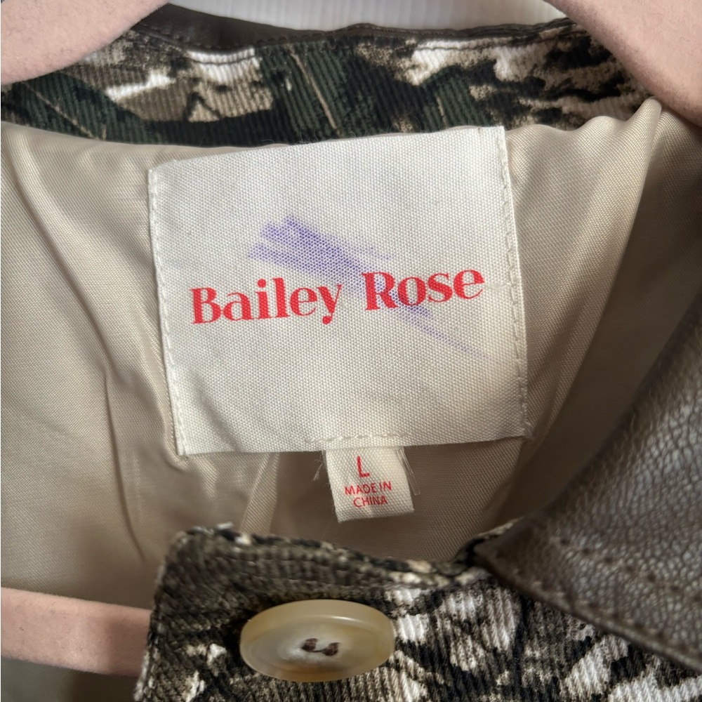 Bailey Jean Camouflage Jean Jacket - Picture 3 of 4